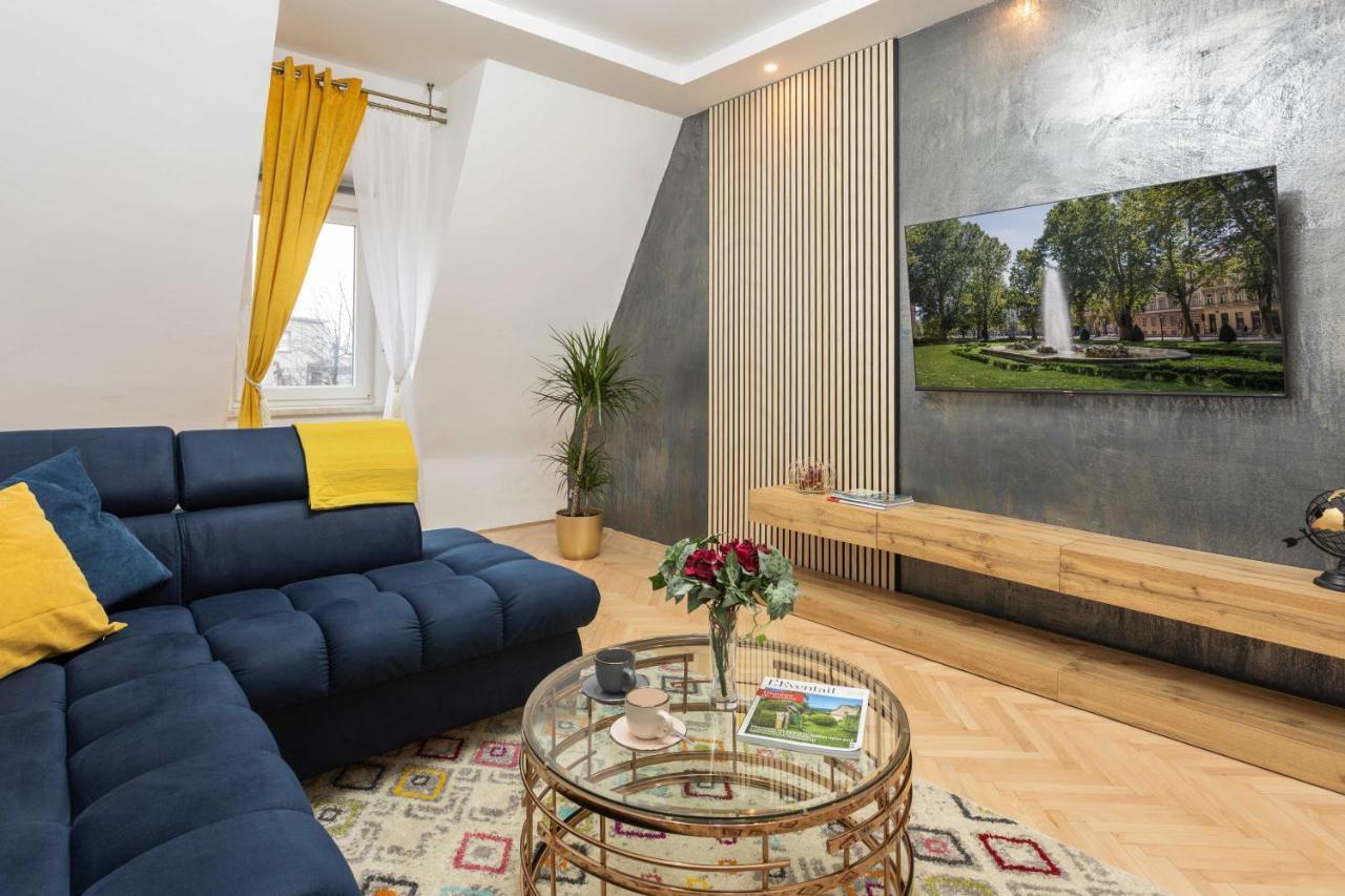 Design 1Bdr Loft Near Kvaternik Square Lejlighed Zagreb Eksteriør billede